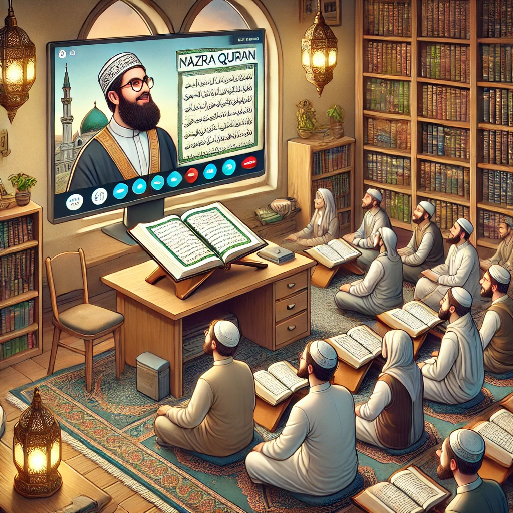 tutor teachs qaida online